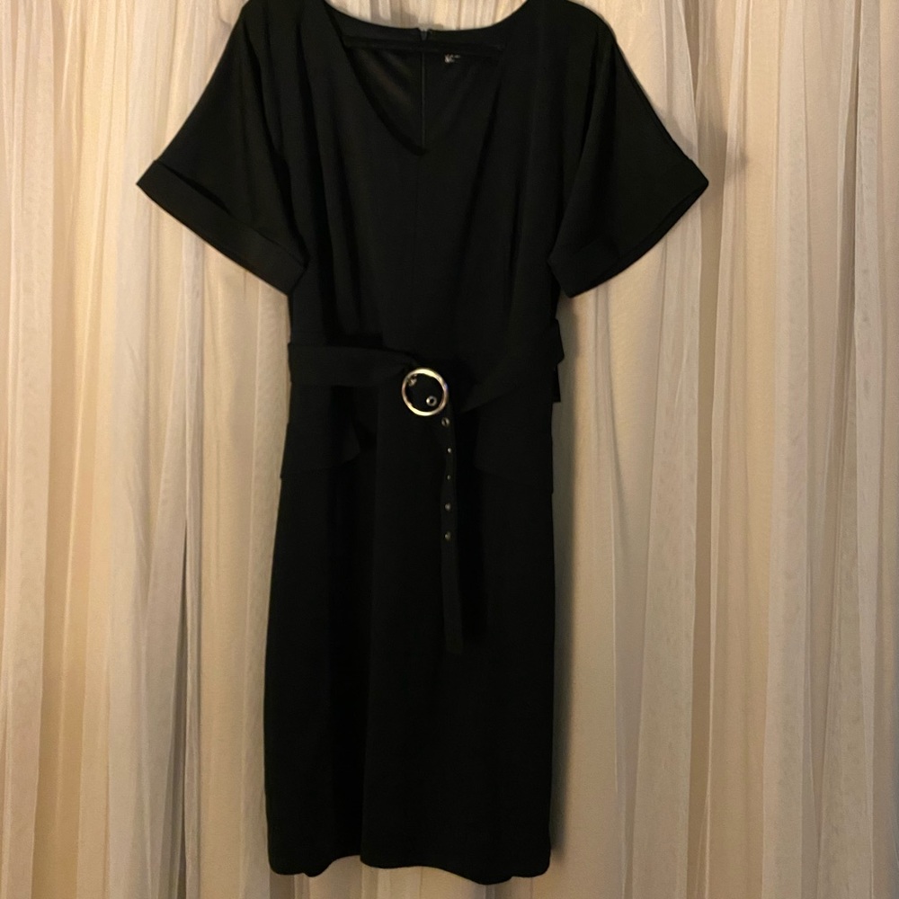 Classic black dress. XXL